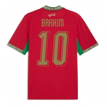 Billige Fotballdrakt Marokko Brahim Diaz #10 Replika Hjemmedrakt VM 2026 Kortermet